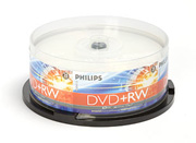 Philips 4.7 GB DVD+RW bulk